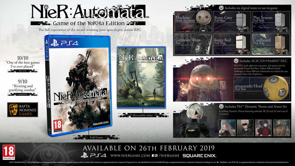 Nier GOTY beauty shot ENGLISH PEGI