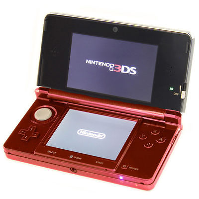 Nintendo 3DS Metallic Red USED (Unboxed) (Good Condition)