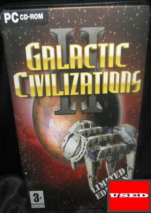 Galactic Civilizations II (Lim. Ed.)(Steelbook) PC USED