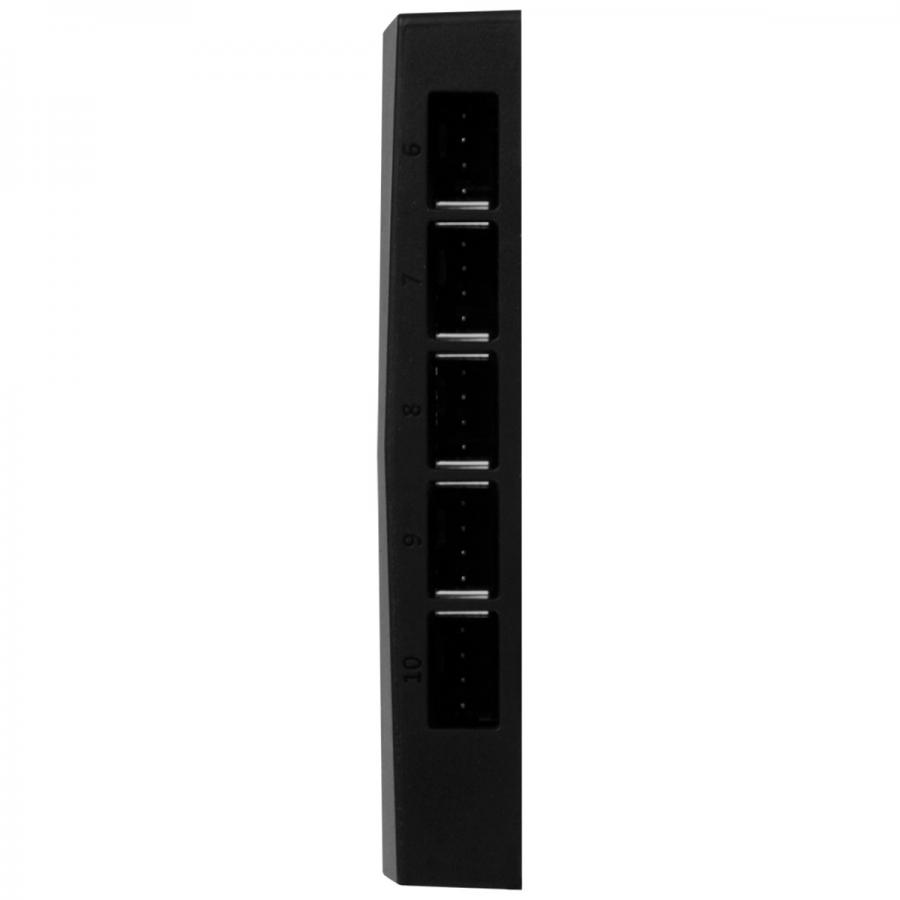 Arctic Case Fan Hub - PWM Sharing Hub for PC fans - 10 outputs - SATA Power