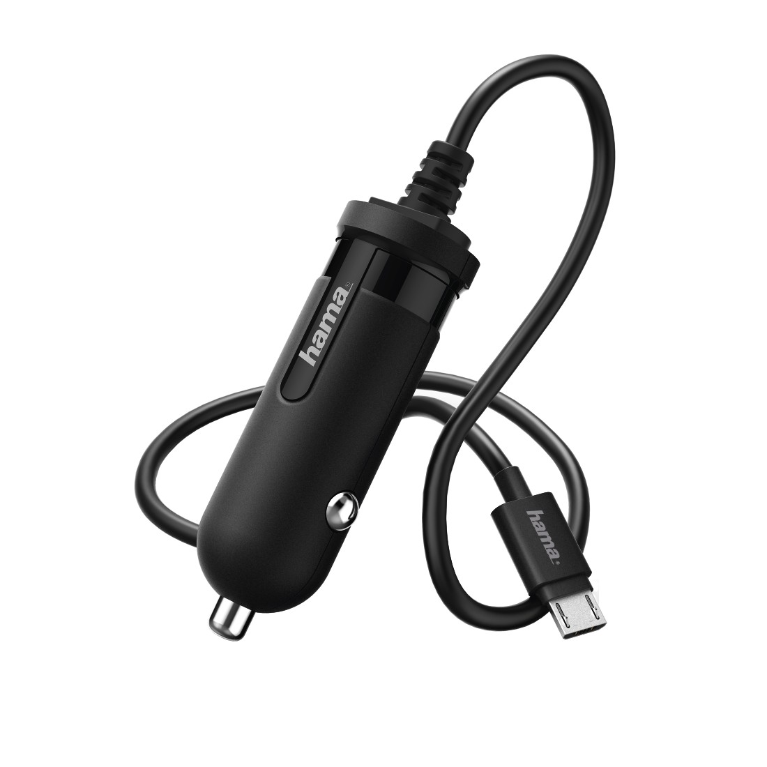 Hama Car Charger, micro USB, 2.4 A, black (178246)