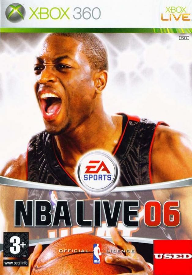 NBA Live 06 X360 USED
