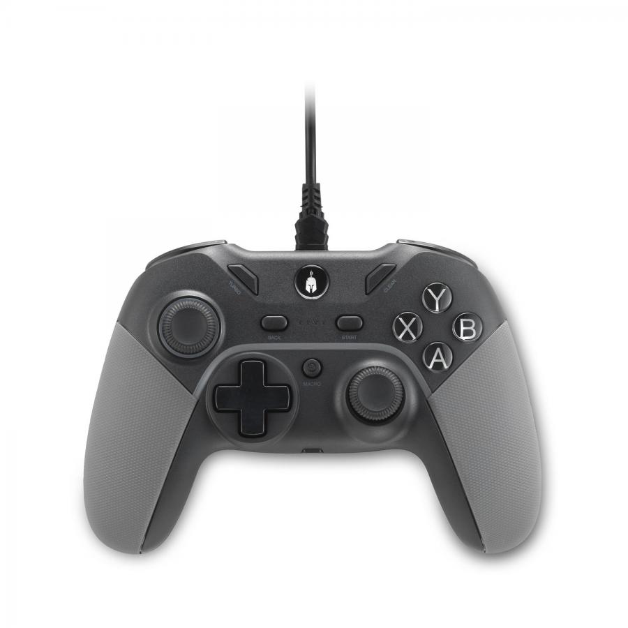 Spartan Gear - Pelekys Wired Controller Black PC - PS3
