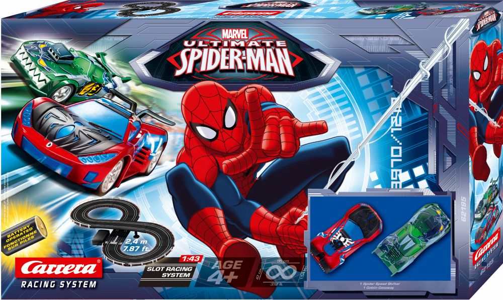 Carrera GO!!! Set: Spider-Man - Battery Operated 1:43 (20062195)