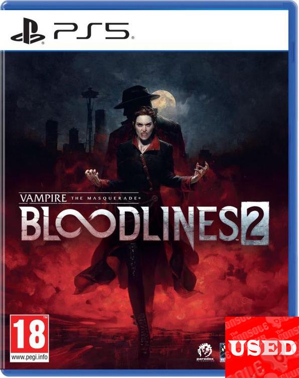 Vampire The Masquerade Bloodlines 2 (Game+Steelbook) PS5 USED