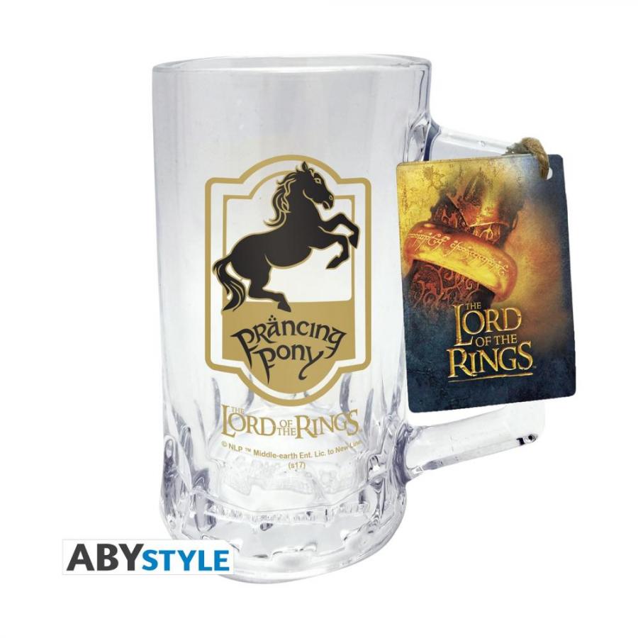 Abysse Lord of the Rings - Prancing Pony Beer Glass (0.5L) (ABYVER024)