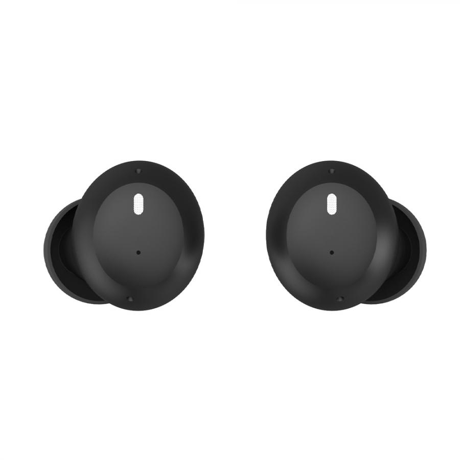 LAMTECH TWS EARBUDS V5.3 WITH LED SCREEN BLACK
