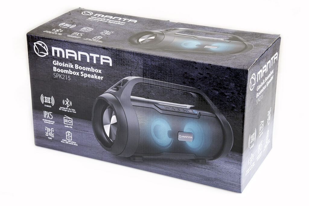 MANTA BLUETOOTH 5.0 BOOMBOX SPEAKER 30W