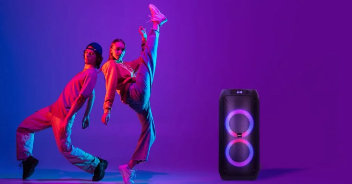 MANTA KARAOKE PARTY SPEAKER 2x8' RMS 120W ATTIS