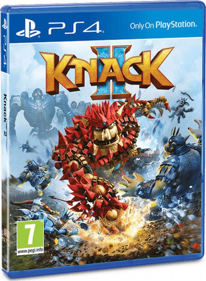 Knack 2 PS4 NEW (Torned Up Seal + Cover + Broken Case)