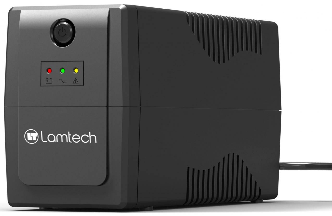 LAMTECH UPS WITH AVR 650V,CPU 12V7AH 2 SCHUKO SOCKET