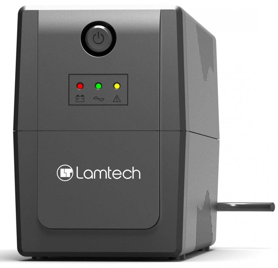 LAMTECH UPS WITH AVR 800V,CPU 12V9AH 2 SCHUKO SOCKET