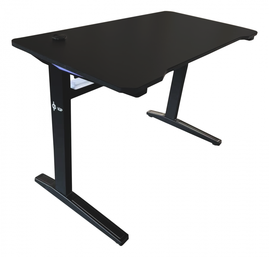LGP GAMING TABLE WITH RGB LED EFFECTS BLACK