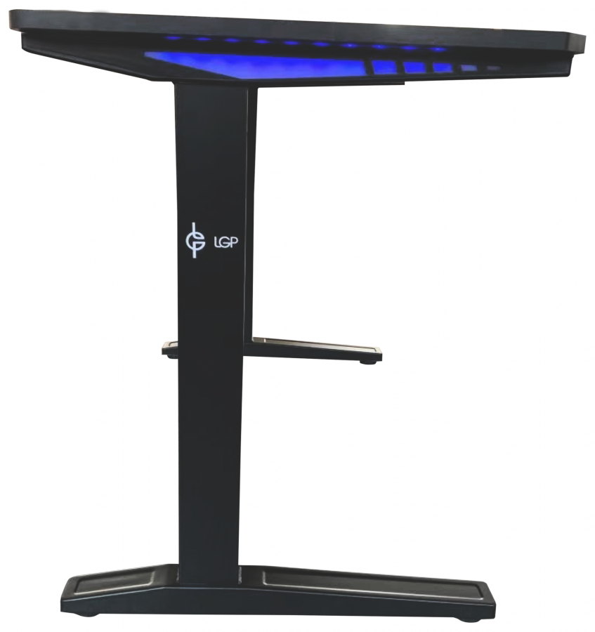 LGP GAMING TABLE WITH RGB LED EFFECTS BLACK