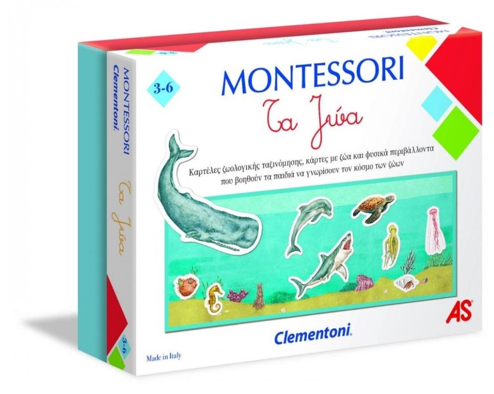 AS Clementoni Montessori - Τα Ζώα (1024-63224)