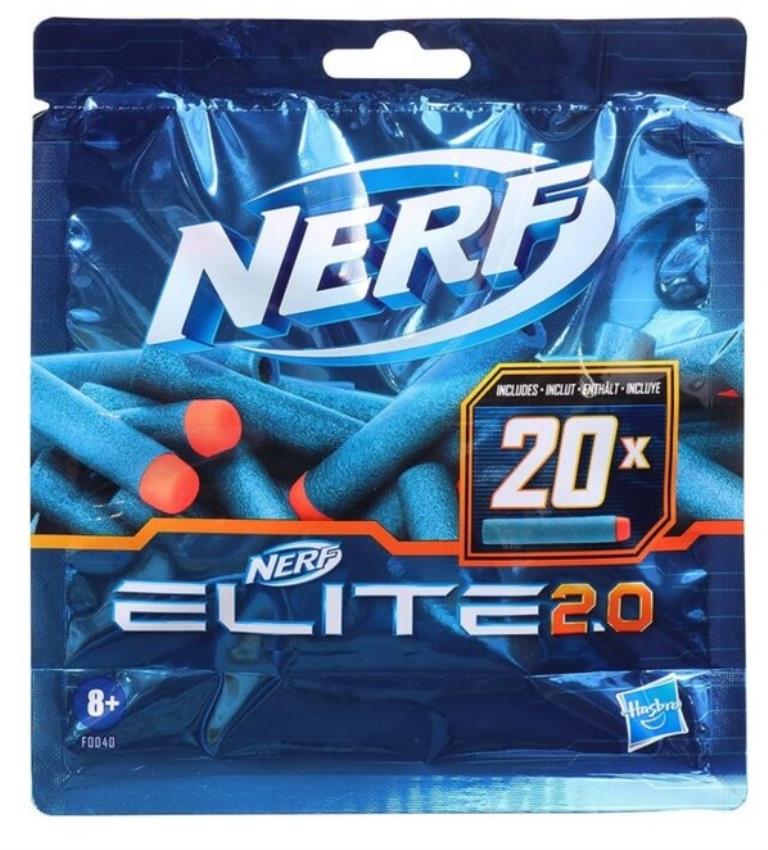 Hasbro Nerf Elite 2.0 - 20Pack Refill (F0040)