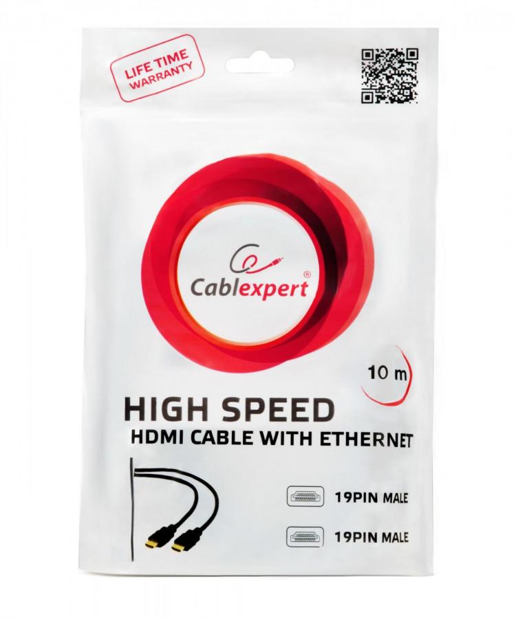 CABLEXPERT HDMI HIGH SPEED V2.0 4K MALE-MALE CABLE 7.5m BULK