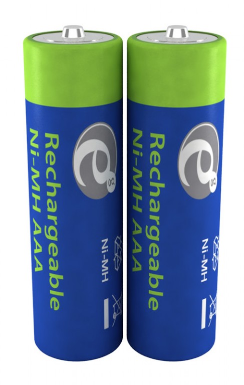ENERGENIE NI-MH RECHARGEABLE AA BATTERIES 2600MAH 2PCS RETAIL PACK