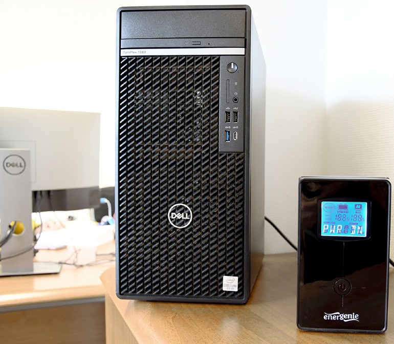 ENERGENIE UPS WITH USB AND LCD DISPLAY 1200 VA BLACK