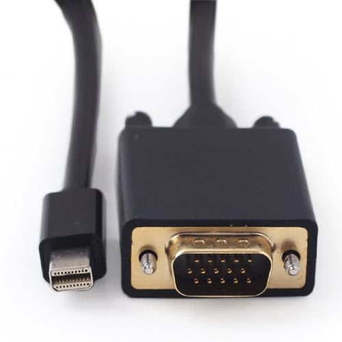 CABLEXPERT MINI DISPLAYPORT TO VGA ADAPTER CABLE BLACK 1,8M