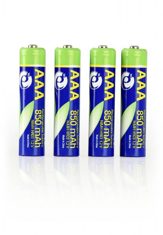 ENERGENIE READY TO USE RECHEARGEABLE BATTERIES AAA 850MAH 4PCS/PACK