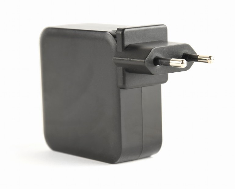 GEMBIRD UNIVERSAL 60W USB TYPE-C PD LAPTOP CHARGER 10 TIPS