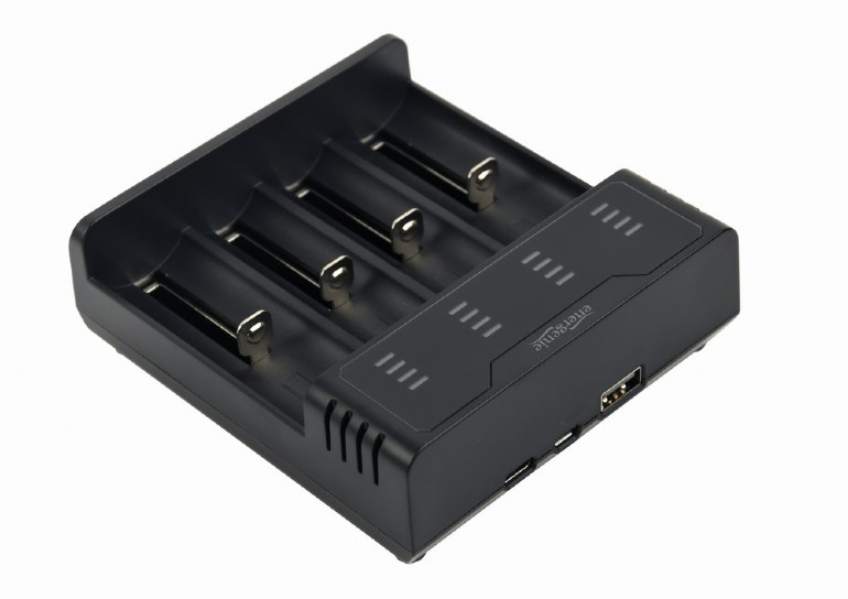 ENERGENIE NI-MH + LI-ION FAST BATTERY CHARGER BLACK