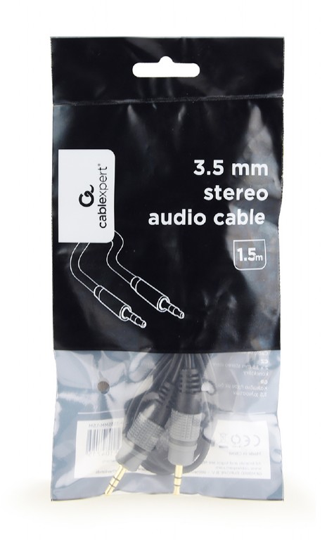 CABLEXPERT 3,5MM STEREO AUDIO CABLE 1,5M