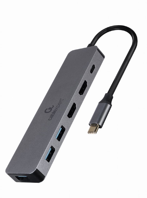 CABLEXPERT USB TYPE-C 3IN1 MULTI-PORT ADAPTER (HUB+HDMI+PD)