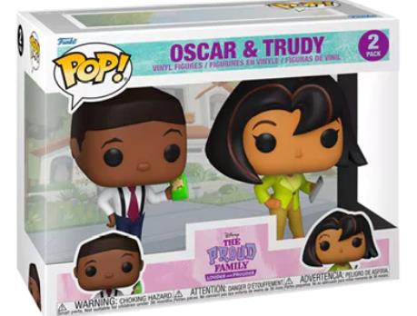 Funko Pop! 2-Pack Disney: The Proud Family Louder  Prouder - Oscar  Trudy (Special Edition) Vinyl Figures
