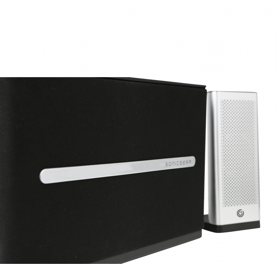 SONIC GEARS 2,1 HI-FI BLUETOOTH SPEAKERS SPACE 7 SILVER