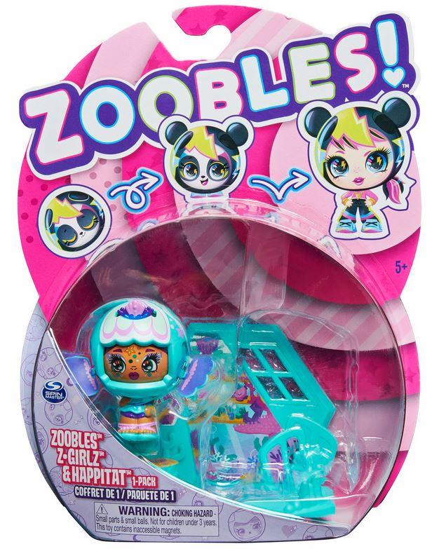 Spin Master Zoobles!: Z-Girlz  Happitat - Angel Llama Figure (1-Pack) (20134944)