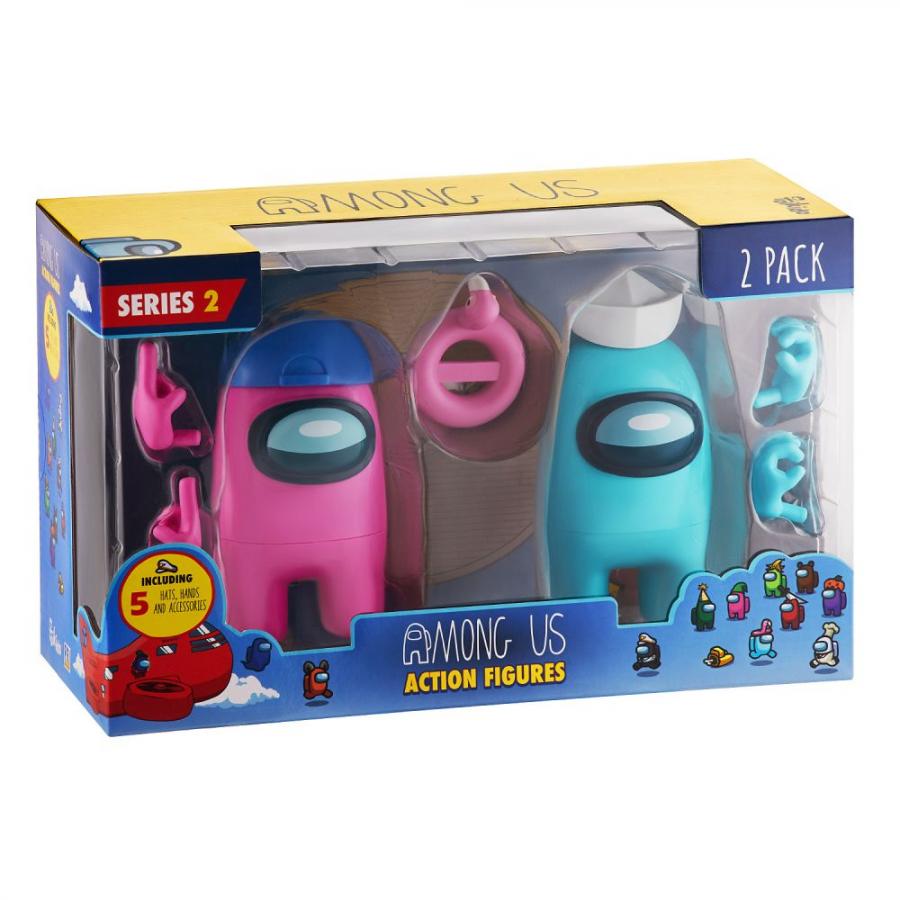 P.M.I. Among Us Action Figures 2 Pack 11.5 cm (S2) (AU6215)