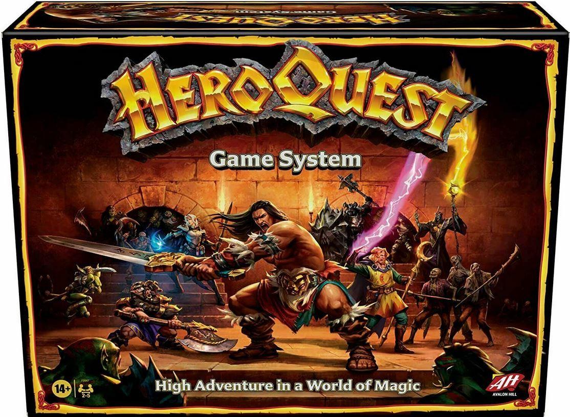 Hasbro Avalon Hill HeroQuest: Game System Board Game (English Language) (F2847)