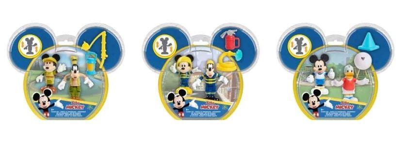 Giochi Preziosi Disney Junior Mickey - Action Figures 2-Pack (7,5cm) (Random) (MCC04520)