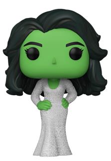Funko Pop! Marvel: She-Hulk - She-Hulk (Glitter) #1127 Bobble-Head Vinyl Figure