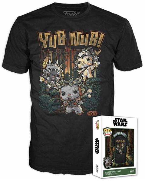 Funko Boxed Tee: Star Wars Return of the Jedi - Ewok (S)