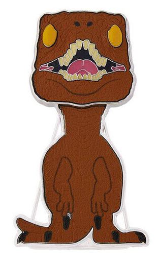 Funko Pop! LF Movies: Jurassic Park - Velociraptor GROUP SKU Large Enamel Pin