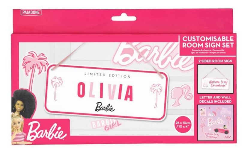 Paladone Barbie - Barbie Room Sign (PP11568BR)