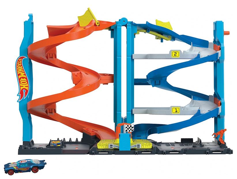 Mattel Hot Wheels City - Transforming Race Tower 2 in 1 (HKX43)