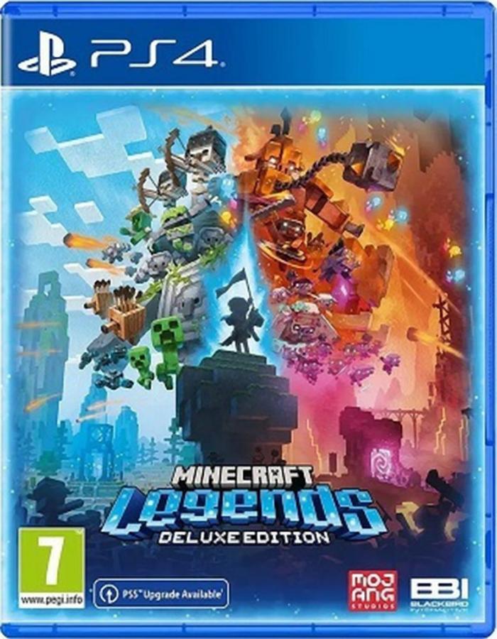  Minecraft Legends - Deluxe Edition PS4 NEW 