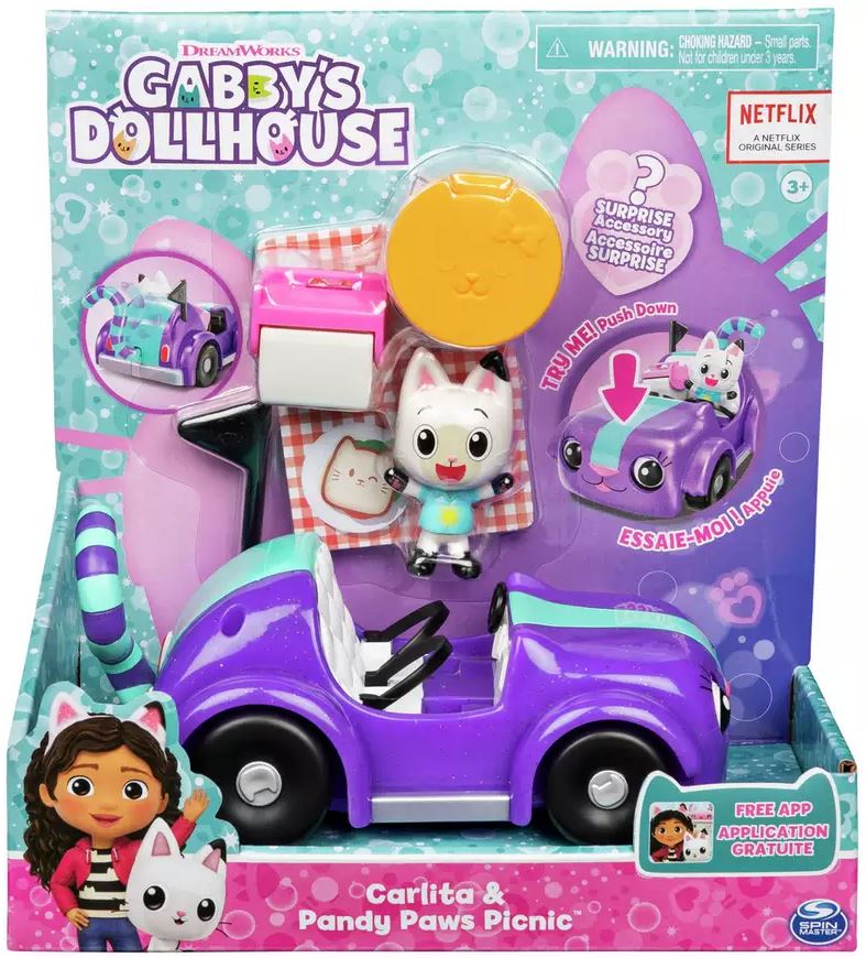 Spin Master Gabbys Dollhouse: Carlita  Pandy Paws Picnic (6062145)