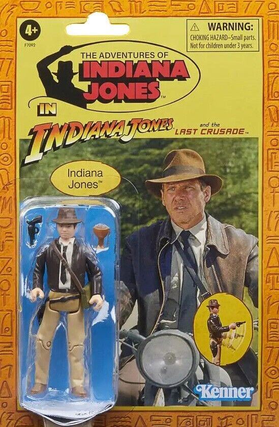 Hasbro Fans Indiana Jones and the Temple of Doom: Indiana Jones (Adventure) Action Figure (15cm) (Excl.) (F7092)