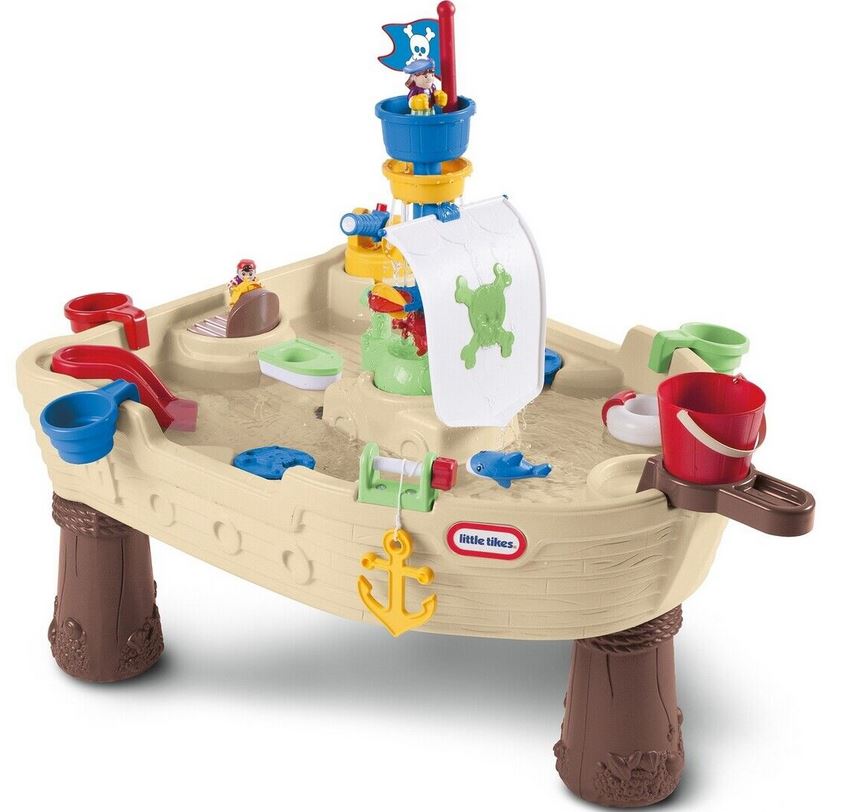 Little Tikes Water Table Pirate Ship Sandbox (628566E3)