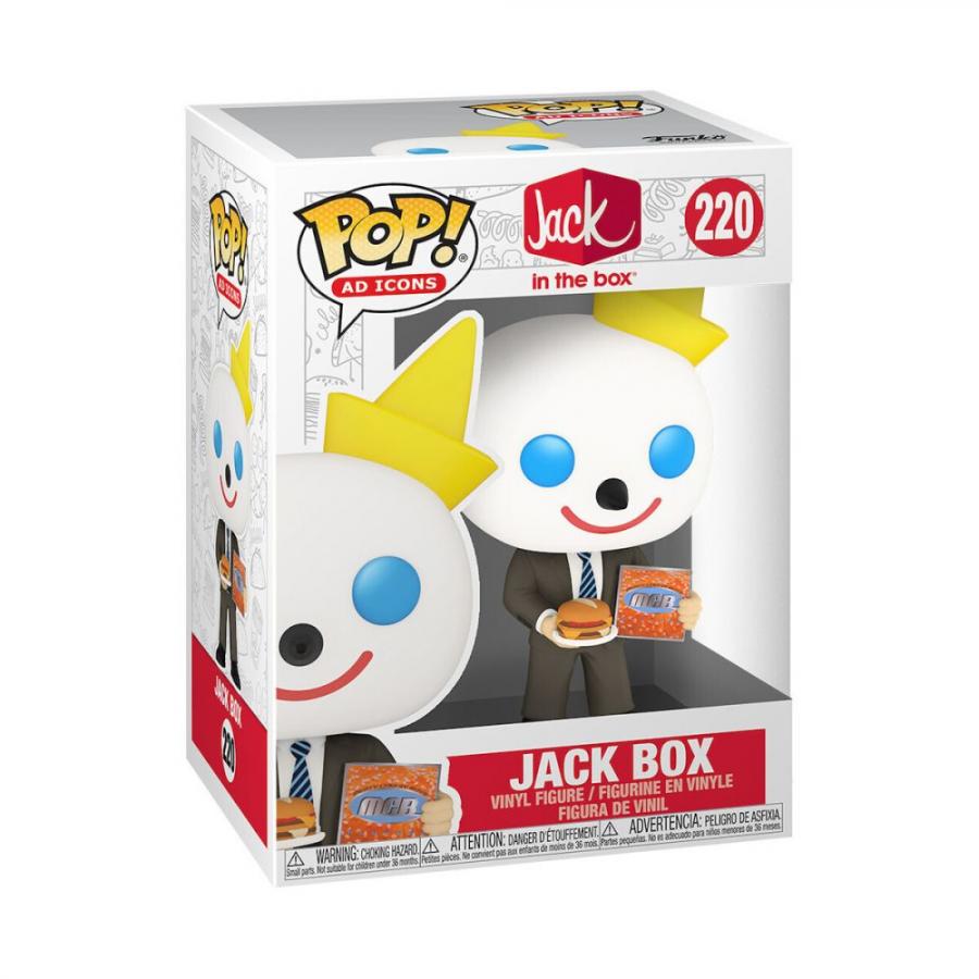 Funko Pop! Ad Icons: Jack In the Box - MCB # Vinyl Figure