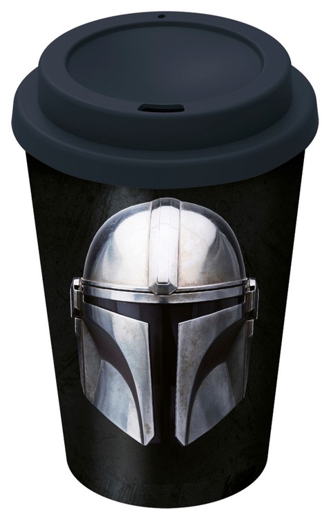 Stor Star Wars - The Mandalorian Small Plastic Double-Walled Coffee Tumbler (390ml)