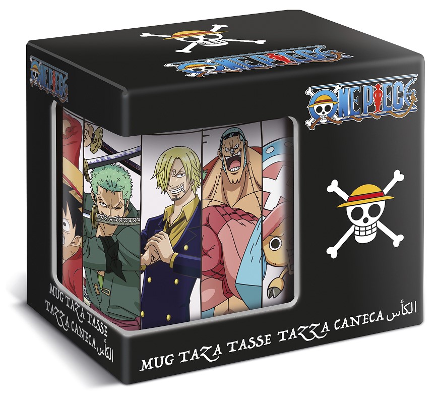 Stor One Piece - Crew Battle Ceramic Mug in Gift Box (325ml)