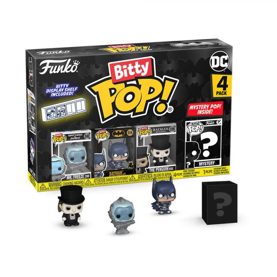Funko Bitty Pop! 4-Pack: Batman 85th - Freeze Vinyl Figures