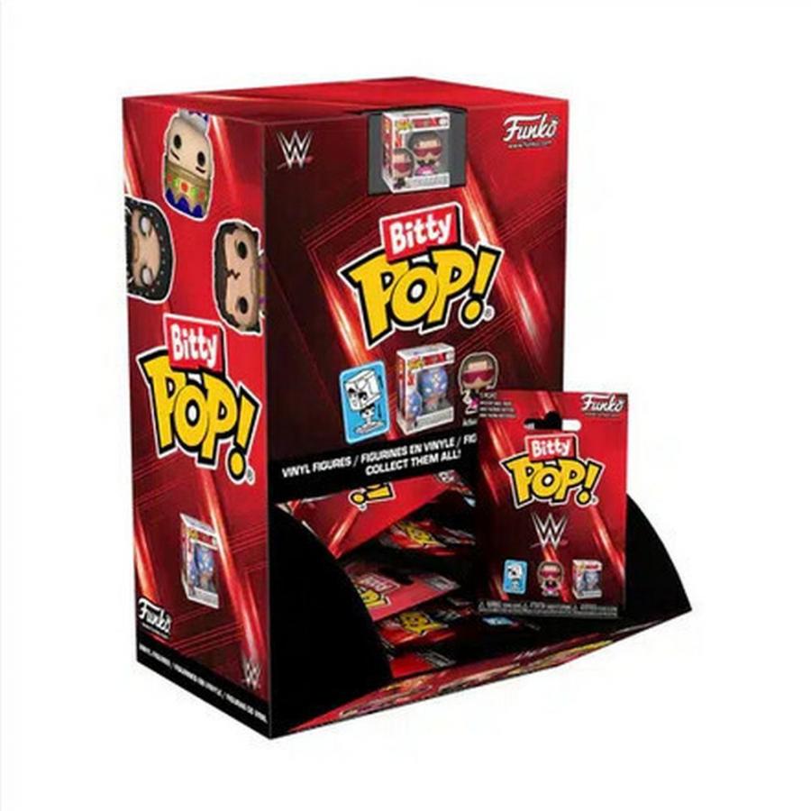 Funko Bitty Pop! WWE Mystery Mini Figures (36 Pieces PDQ) (Blind Bag/Random)