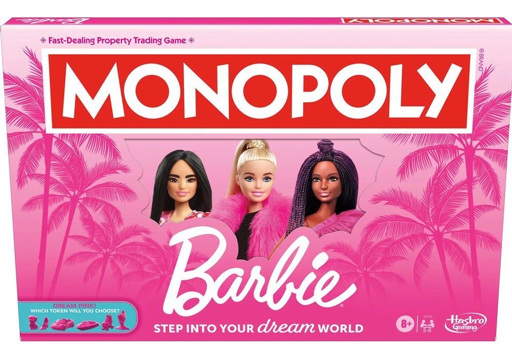 Hasbro Monopoly Barbie Επιτραπέζιο (G0038)